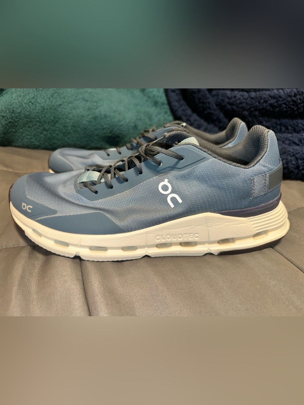 On Cloudnova Form Men’s 10.5 Blue Denim Like New
